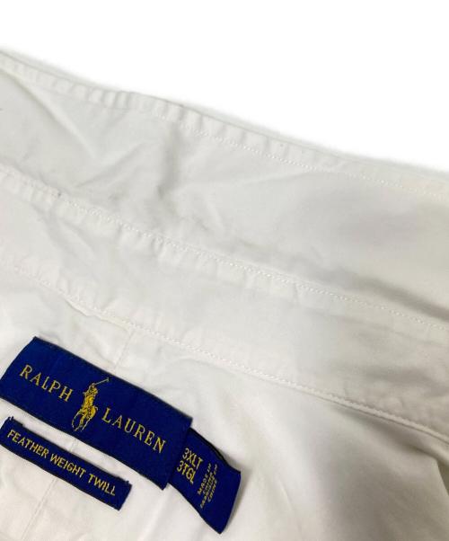 RALPH LAUREN（ラルフローレン）RALPH LAUREN (ラルフローレン) ボタンダウンシャツ ホワイト サイズ:3XLTの古着・服飾アイテム
