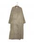 Yamai（ヤマイ）の古着「ノーカラーコート」｜ベージュ