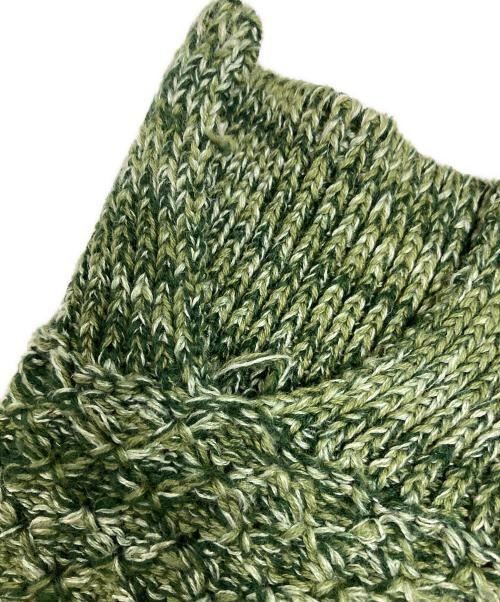 amachi.（アマチ）amachi. (アマチ) Moss Construction Knit グリーン サイズ:5の古着・服飾アイテム
