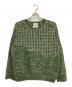 amachi.（アマチ）の古着「Moss Construction Knit」｜グリーン