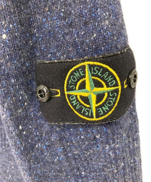 STONE ISLAND（ストーンアイランド）STONE ISLAND (ストーンアイランド) スペックルニット セーター ブルー サイズ: Lの古着・服飾アイテム