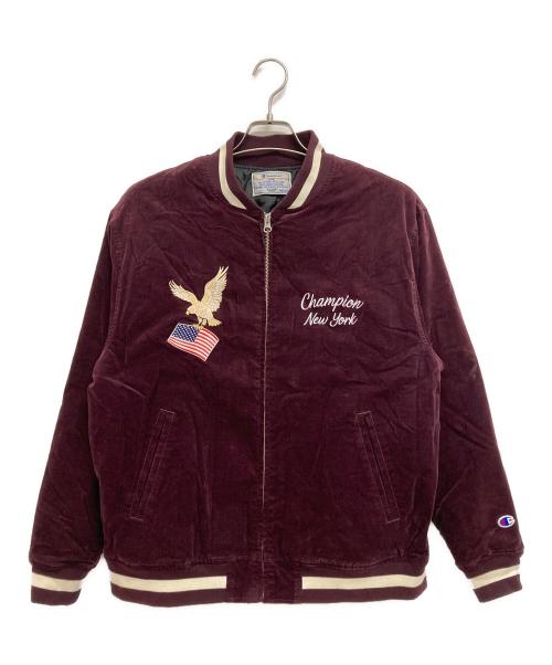 Champion（チャンピオン）Champion (チャンピオン) タウンウェア パープル サイズ:Mの古着・服飾アイテム