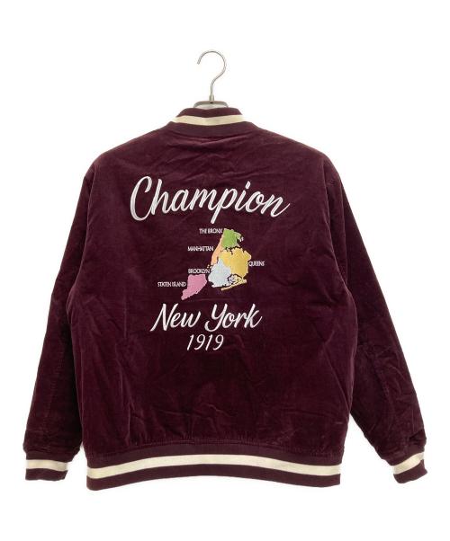 Champion（チャンピオン）Champion (チャンピオン) タウンウェア パープル サイズ:Mの古着・服飾アイテム