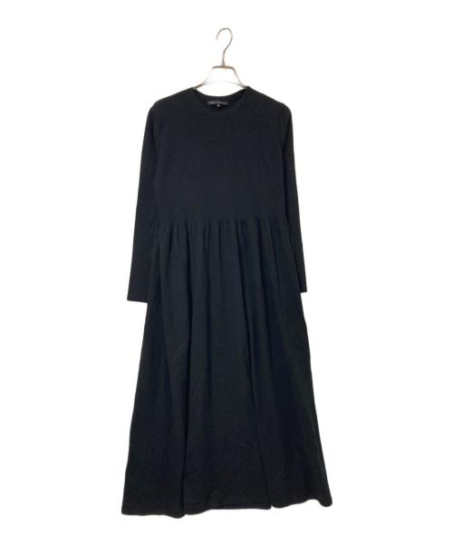 23区（ニジュウサンク）23区 (ニジュウサンク) ニットワンピース ブラック サイズ:38の古着・服飾アイテム