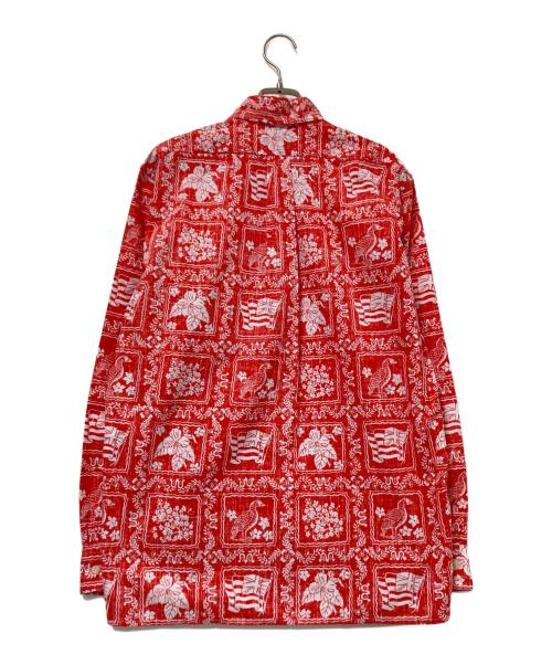 reyn spooner（レイン スプナー）reyn spooner (レイン スプナー) 総柄シャツ オレンジ サイズ:Sの古着・服飾アイテム