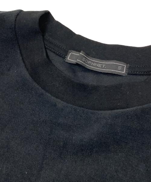 SOPHNET.（ソフネット）SOPHNET. (ソフネット) ALBINI パイル クルーネック カットソー ブラック サイズ:Sの古着・服飾アイテム