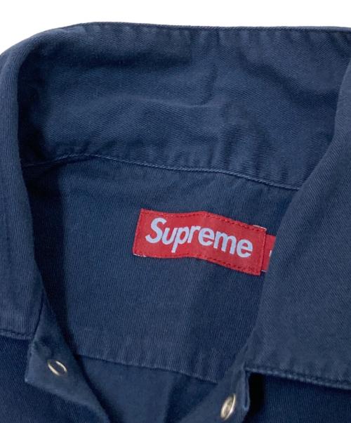 SUPREME（シュプリーム）SUPREME (シュプリーム) Reflective Stripe Short-Sleeve Work Shirt 