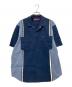 SUPREME（シュプリーム）の古着「Reflective Stripe Short-Sleeve Work Shirt 