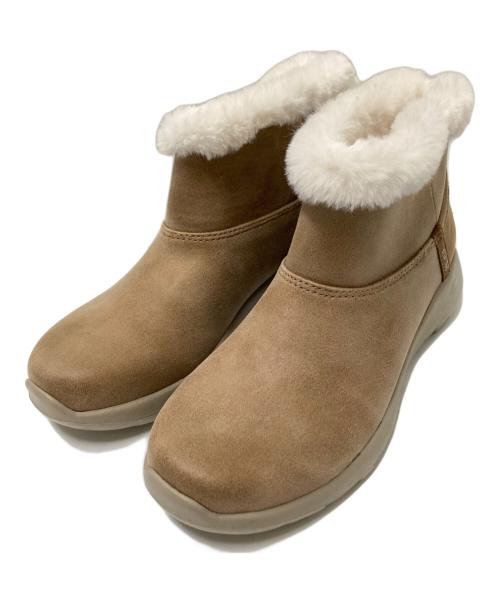SKECHERS（スケッチャーズ）SKECHERS (スケッチャーズ) ボアブーツ ブラウン サイズ:24.0cmの古着・服飾アイテム