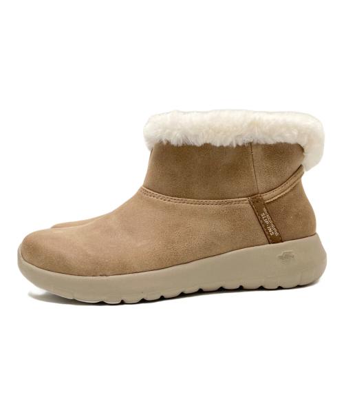 SKECHERS（スケッチャーズ）SKECHERS (スケッチャーズ) ボアブーツ ブラウン サイズ:24.0cmの古着・服飾アイテム