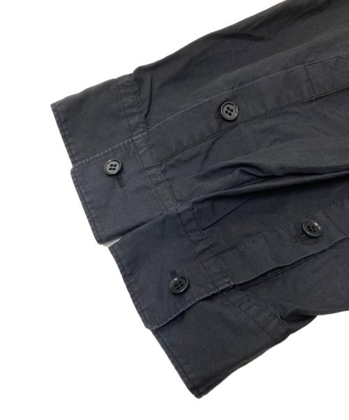 YOHJI YAMAMOTO（ヨウジヤマモト）YOHJI YAMAMOTO (ヨウジヤマモト) コットンシャツ ブラック サイズ:4の古着・服飾アイテム
