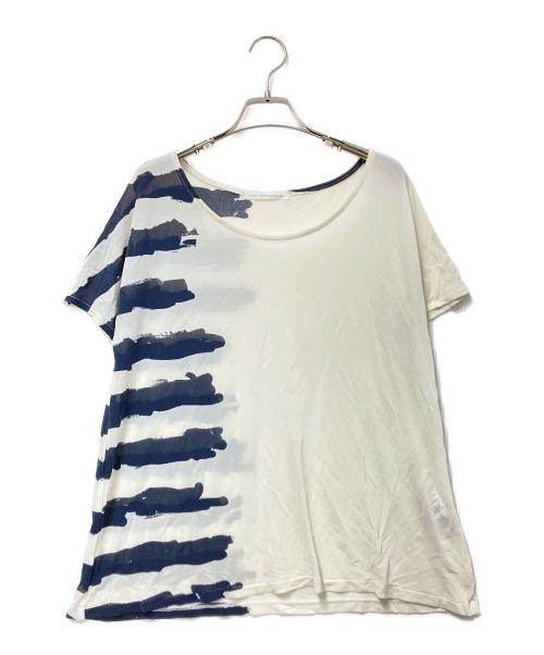 Y's（ワイズ）Y's (ワイズ) シルクカットソー ホワイト サイズ:2の古着・服飾アイテム