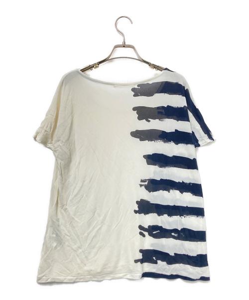 Y's（ワイズ）Y's (ワイズ) シルクカットソー ホワイト サイズ:2の古着・服飾アイテム