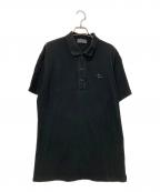 Yohji Yamamoto pour hommeヨウジヤマモト プールオム）の古着「ポロシャツ」｜ブラック