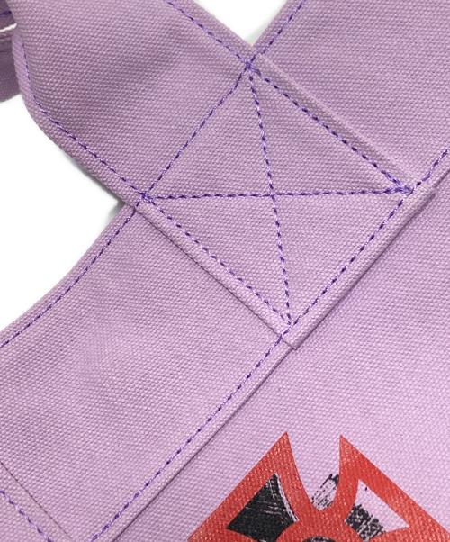 Vivienne Westwood（ヴィヴィアンウエストウッド）Vivienne Westwood (ヴィヴィアンウエストウッド) 2WAYキャンバストートバッグ パープル サイズ:下記参照の古着・服飾アイテム