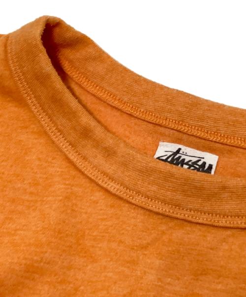 stussy（ステューシー）stussy (ステューシー) IVY CREW カットソー オレンジ サイズ:Lの古着・服飾アイテム
