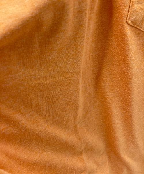 stussy（ステューシー）stussy (ステューシー) IVY CREW カットソー オレンジ サイズ:Lの古着・服飾アイテム