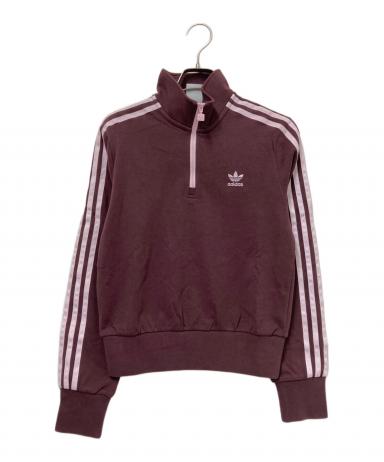中古・古着通販】adidas (アディダス) クロップ FZ スウェット 