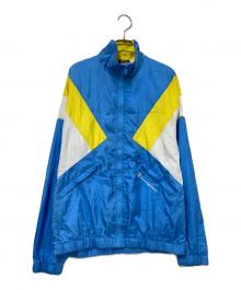 Champion（チャンピオン）の古着「ジップジャケット」｜ブルー×イエロー