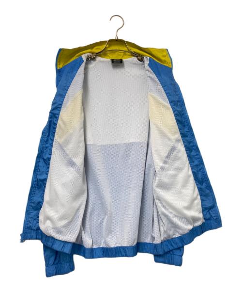 Champion（チャンピオン）Champion (チャンピオン) ジップジャケット ブルー×イエロー サイズ:Lの古着・服飾アイテム