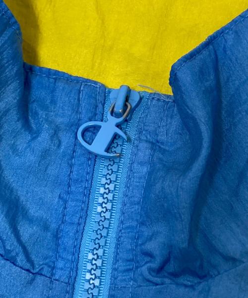 Champion（チャンピオン）Champion (チャンピオン) ジップジャケット ブルー×イエロー サイズ:Lの古着・服飾アイテム