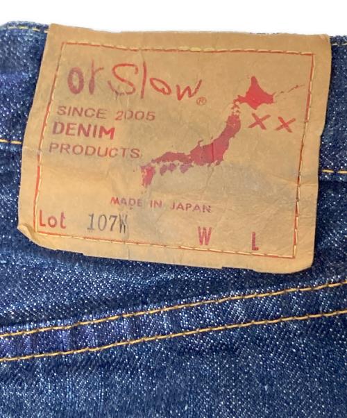 orSlow（オアスロウ）orSlow (オアスロウ) デニムパンツ インディゴ サイズ:Lの古着・服飾アイテム