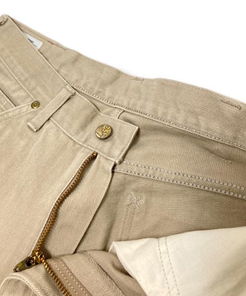 LEE（リー）LEE (リー) AMERICAN RIDERS 101Z ストレートデニムパンツ ベージュ サイズ:32の古着・服飾アイテム