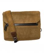 AS2OVアッソブ）の古着「WATER PROOF SUEDE Sacoche Wallet」｜ベージュ