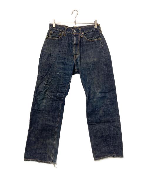 EVISU（エヴィス）EVISU (エヴィス) カモメ・虎刺繍デニムパンツ インディゴ サイズ: W30×L35の古着・服飾アイテム
