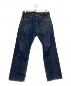 DENIMEドゥニーム）の古着「セルビッチデニムパンツ」｜インディゴ