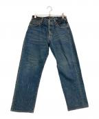 EVISUエヴィス）の古着「カモメプリントデニムパンツ」｜インディゴ