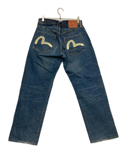 EVISU（エヴィス）EVISU (エヴィス) カモメプリントデニムパンツ インディゴ サイズ:W32×L32の古着・服飾アイテム
