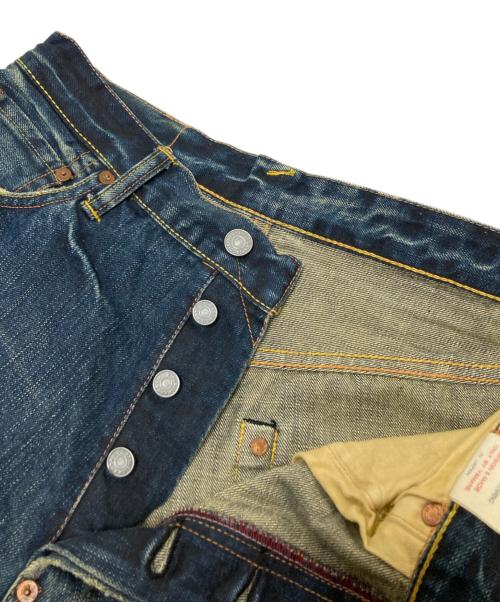 EVISU（エヴィス）EVISU (エヴィス) カモメプリントデニムパンツ インディゴ サイズ:W32×L32の古着・服飾アイテム