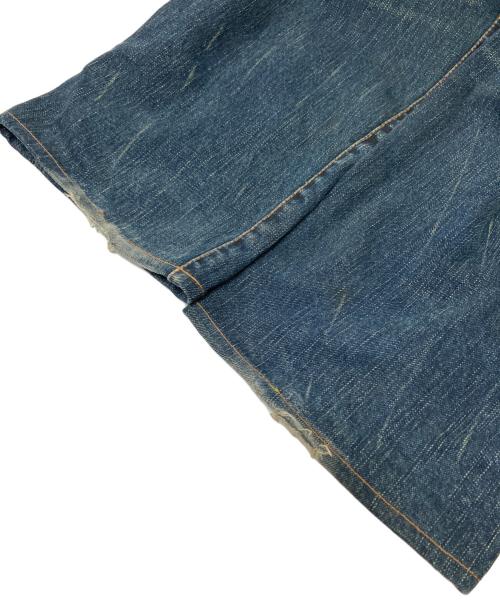 EVISU（エヴィス）EVISU (エヴィス) カモメプリントデニムパンツ インディゴ サイズ:W32×L32の古着・服飾アイテム