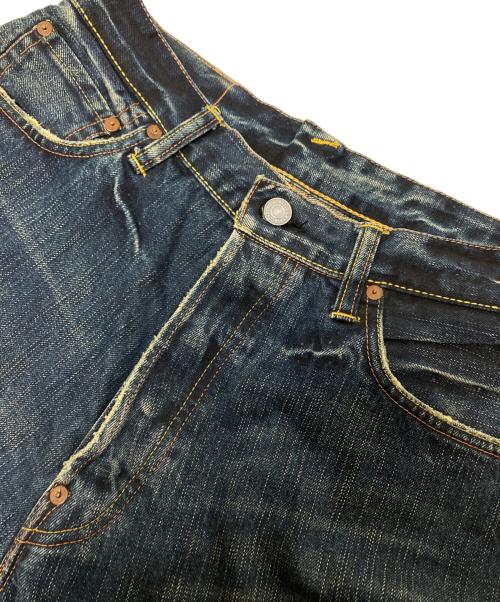 EVISU（エヴィス）EVISU (エヴィス) カモメプリントデニムパンツ インディゴ サイズ:W32×L32の古着・服飾アイテム