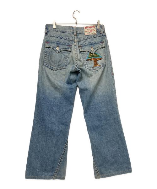 TRUE RELIGION（トゥルー レリジョン）TRUE RELIGION (トゥルー レリジョン) フレアデニムパンツ インディゴ サイズ:W32×L34の古着・服飾アイテム