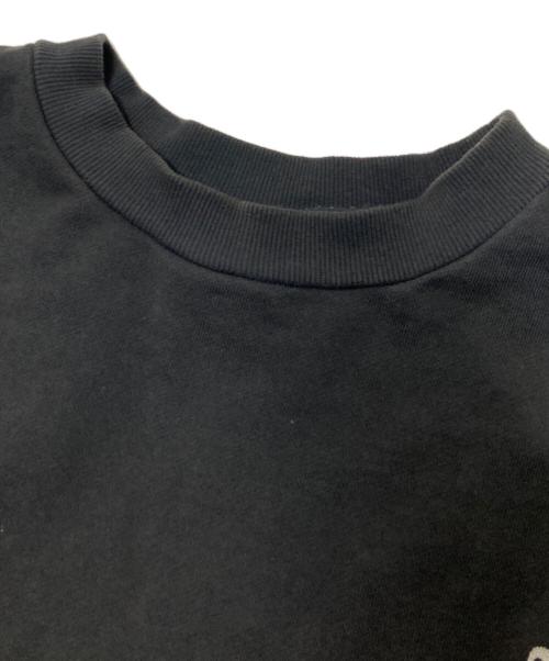 CHAH CHAH（チャーチャー）CHAH CHAH (チャーチャー) LOVE&PEACE SWEAT SHIRT ブラック サイズ:XLの古着・服飾アイテム