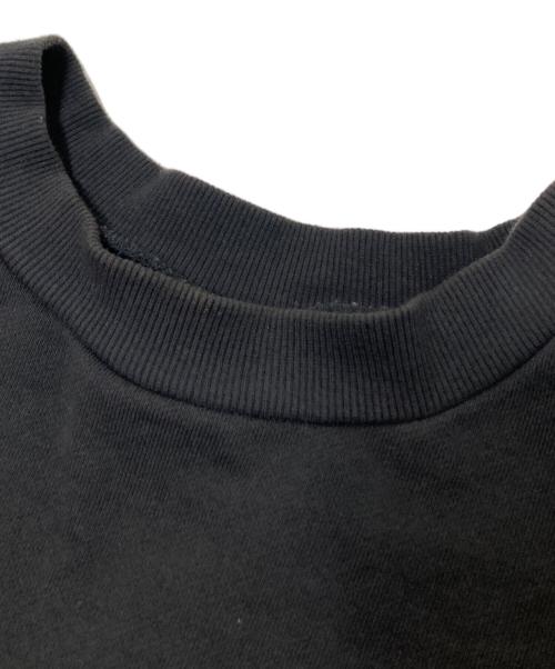 CHAH CHAH（チャーチャー）CHAH CHAH (チャーチャー) LOVE&PEACE SWEAT SHIRT ブラック サイズ:XLの古着・服飾アイテム
