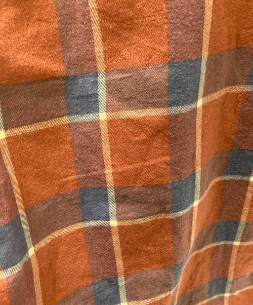 Patagonia（パタゴニア）Patagonia (パタゴニア) チェックシャツ ブルー×オレンジ サイズ:Mの古着・服飾アイテム