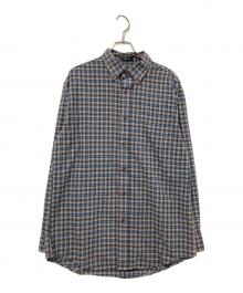 PENDLETON（ペンドルトン）の古着「コットンフランネルシャツ」｜ネイビー×グレー