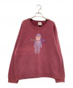 LEEリー）の古着「プリントスウェット」｜ボルドー