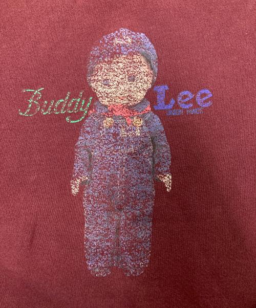 LEE（リー）LEE (リー) プリントスウェット ボルドー サイズ: Lの古着・服飾アイテム