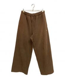 Acne studios（アクネ ストゥディオズ）の古着「スウェットパンツ」｜ブラウン
