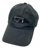 shoopシュープ）の古着「Metal Logo Cap」｜ブラック
