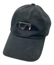 shoop（シュープ）の古着「Metal Logo Cap」｜ブラック