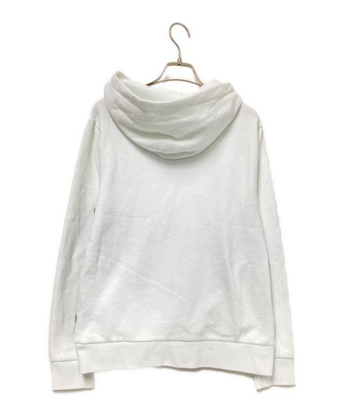 POLO RALPH LAUREN（ポロ・ラルフローレン）POLO RALPH LAUREN (ポロ・ラルフローレン) プリントパーカー ホワイト サイズ:Lの古着・服飾アイテム