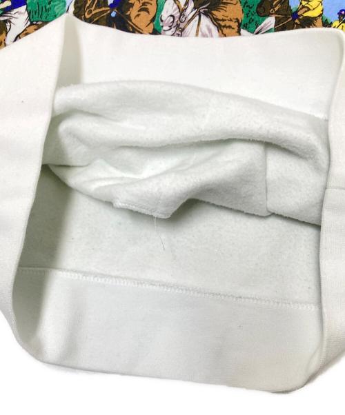 POLO RALPH LAUREN（ポロ・ラルフローレン）POLO RALPH LAUREN (ポロ・ラルフローレン) プリントパーカー ホワイト サイズ:Lの古着・服飾アイテム