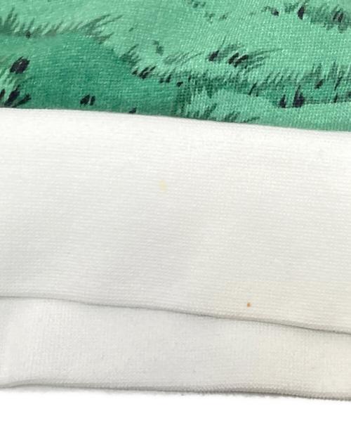 POLO RALPH LAUREN（ポロ・ラルフローレン）POLO RALPH LAUREN (ポロ・ラルフローレン) プリントパーカー ホワイト サイズ:Lの古着・服飾アイテム