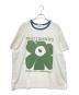 marimekko（マリメッコ）の古着「プリントTシャツ」｜ホワイト×ネイビー