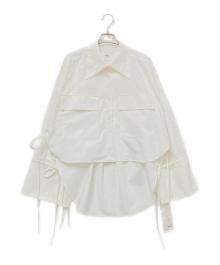 STUDIOUS（ステュディオス）の古着「COTTON OVER SHIRT」｜ホワイト